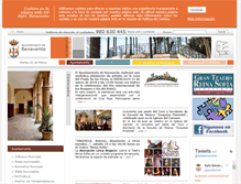 Tablet Screenshot of benavente.es